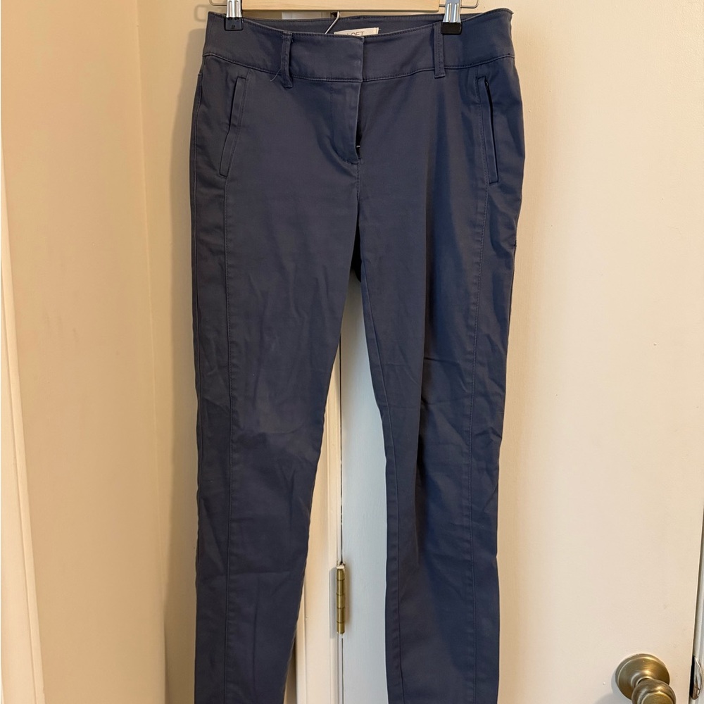 LOFT Navy Blue Ankle Dress Pants